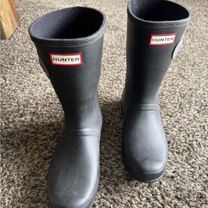 Hunter Black Rain Boots